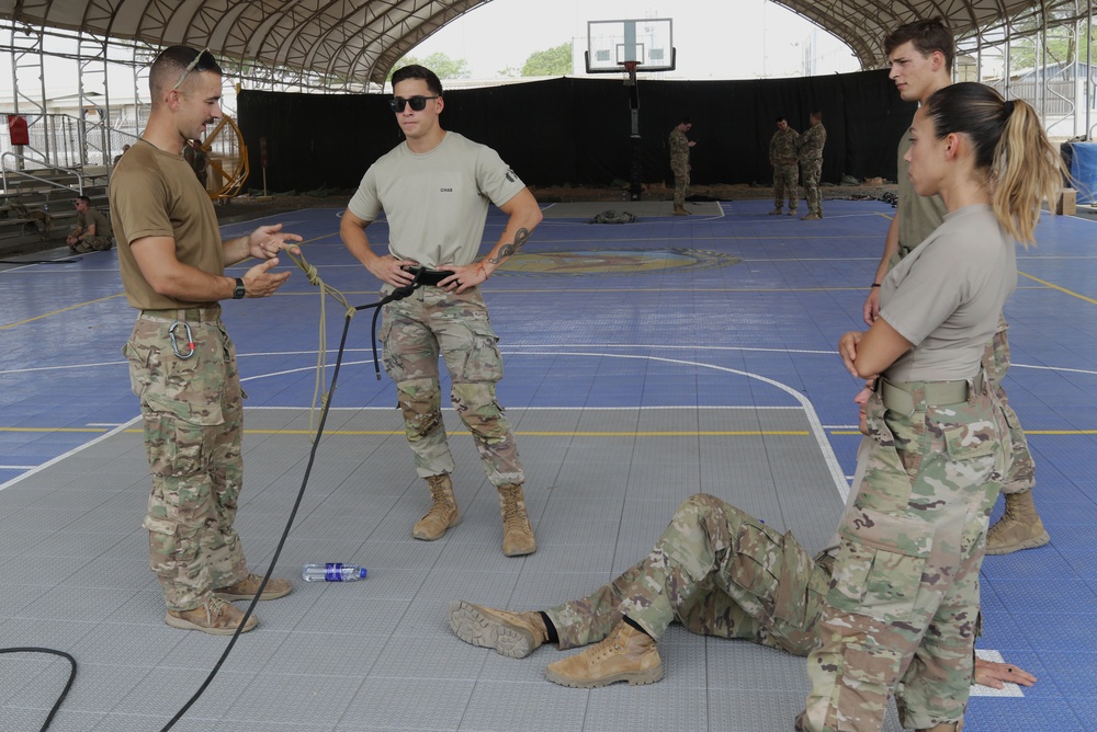 Task Force Iron Gray Soldiers sustain Mountain Warfare skills