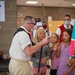 Boatswain’s Mate 2nd Class Kevin Crowder promotes USS Constitution at the Boys and Girls Club in Fargo, North Dakota