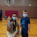 Seaman Alfonso Ortiz-Lopez promotes USS Constitution at the Boys and Girls Club in Fargo, North Dakota