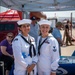 USS Constitution Sailors participate in a Meet and Greet for Fargo Navy Week during an airshow in Fargo, North Dakota