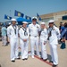 USS Constitution Sailors participate in a Meet and Greet for Fargo Navy Week during an airshow in Fargo, North Dakota