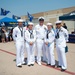 USS Constitution Sailors participate in a Meet and Greet for Fargo Navy Week during an airshow in Fargo, North Dakota