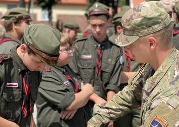Battle Group Poland opens its doors to Polish scouts