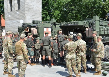 Battle Group Poland opens its doors to Polish scouts