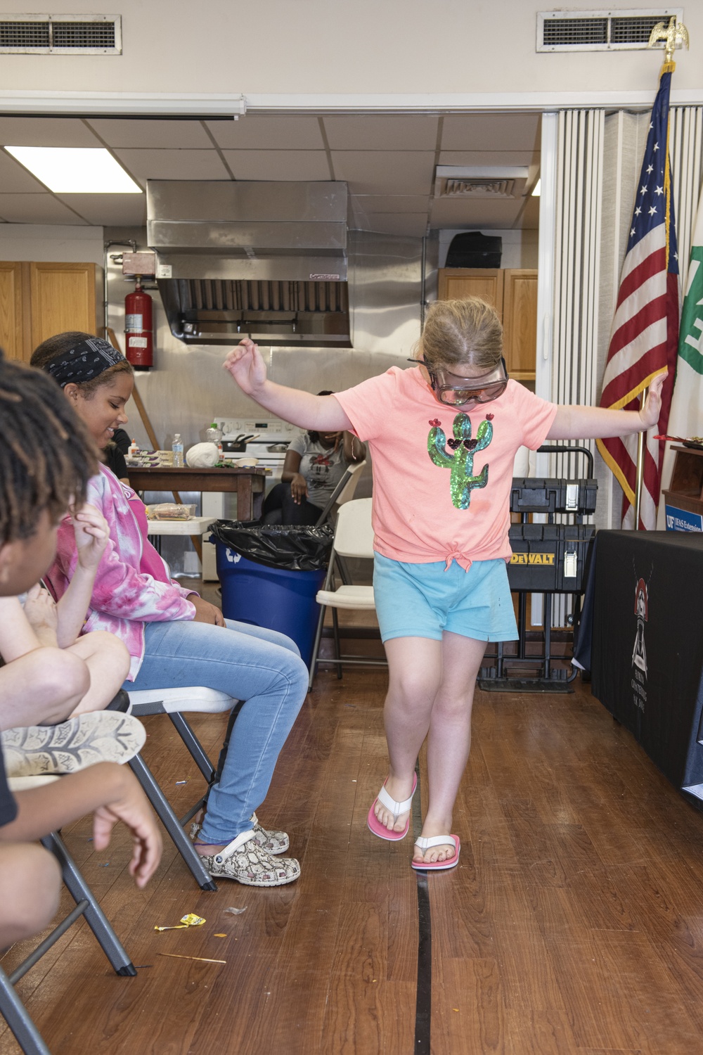 Florida National Guard Counterdrug's Drug Demand Reduction Outreach teach Bradford County 4H campers how to live a drug free lifestyle