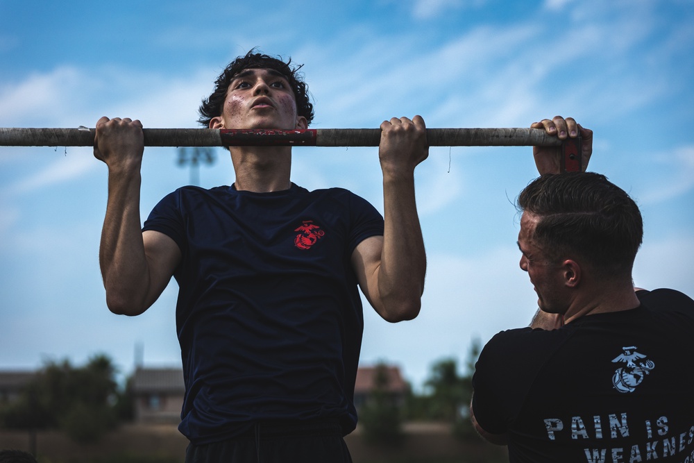 Future Marines Compete to be the Best in RS Riverside