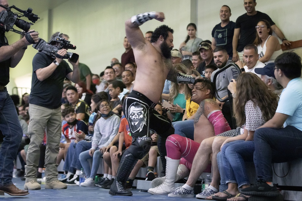 Summer slammed: Bliss FMWR wrestling event excites, celebrates culture