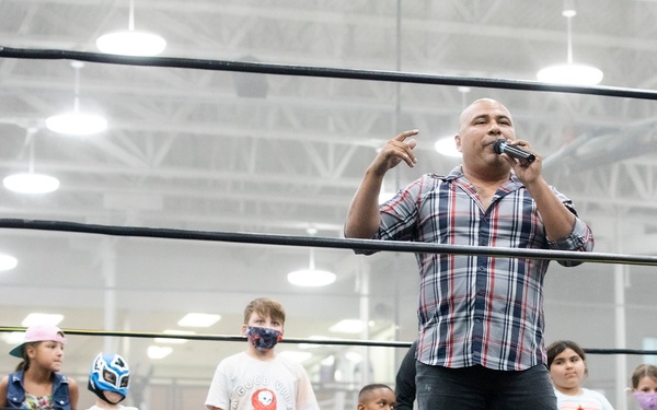 Summer slammed: Bliss FMWR wrestling event excites, celebrates culture