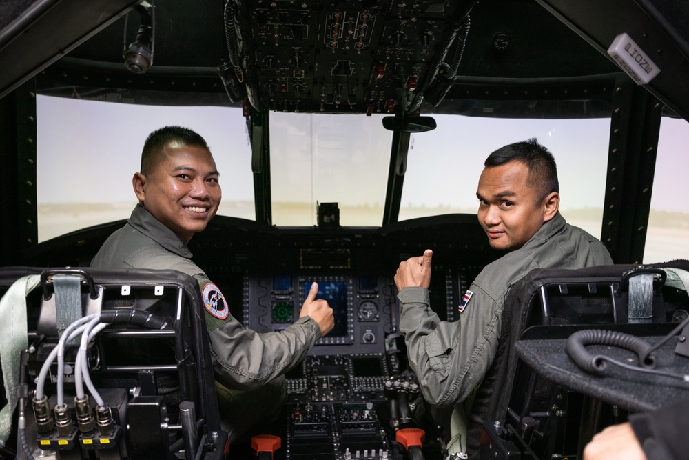 Aviators of the Royal Thai Army participate in Washington National Guard's State Partnership Program