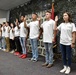 Tennessee National Guard recruits retake oath before family and friends