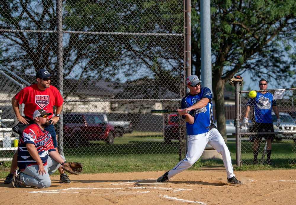 Intramural softball in full swing at Dover AFB