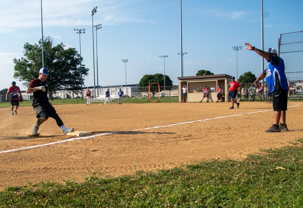 Intramural softball in full swing at Dover AFB