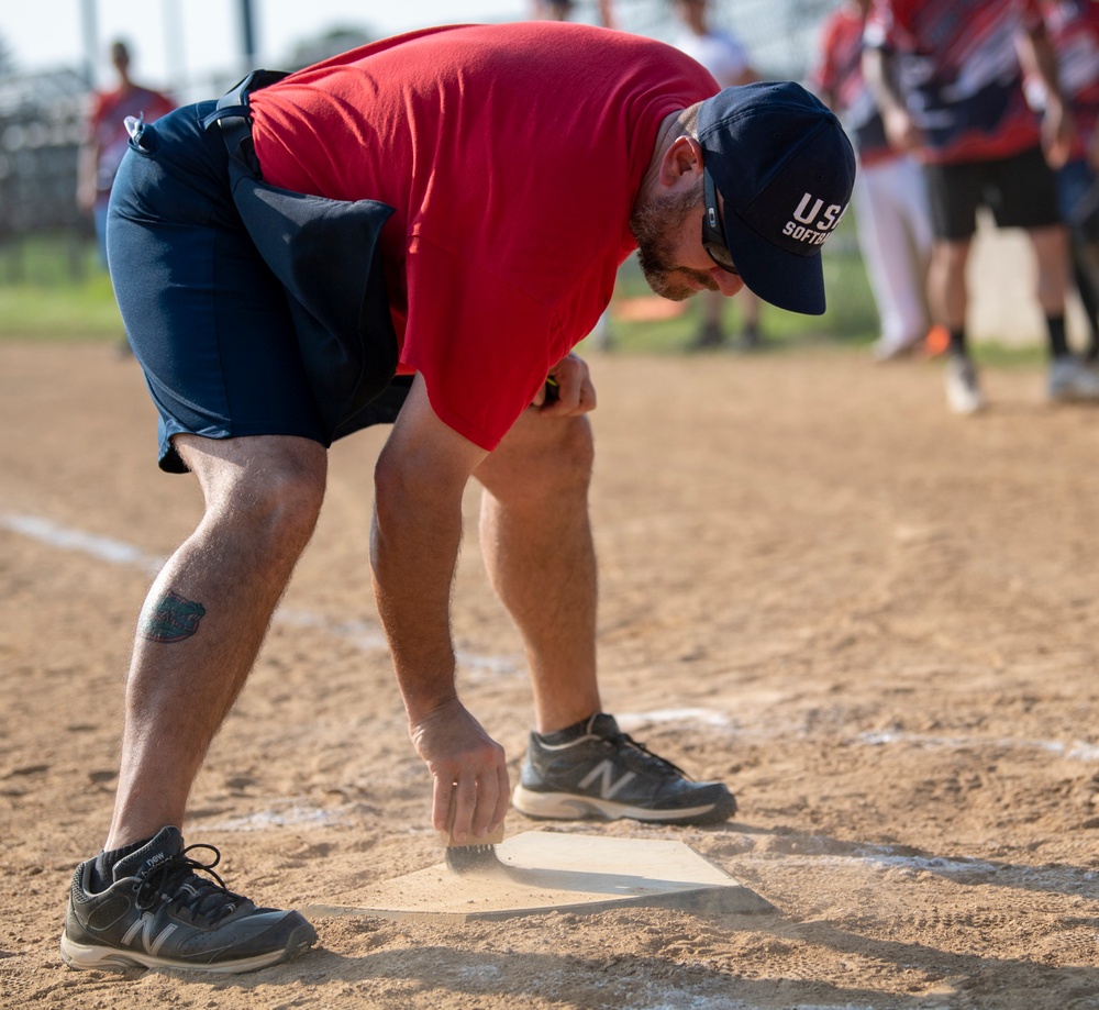 Intramural softball in full swing at Dover AFB