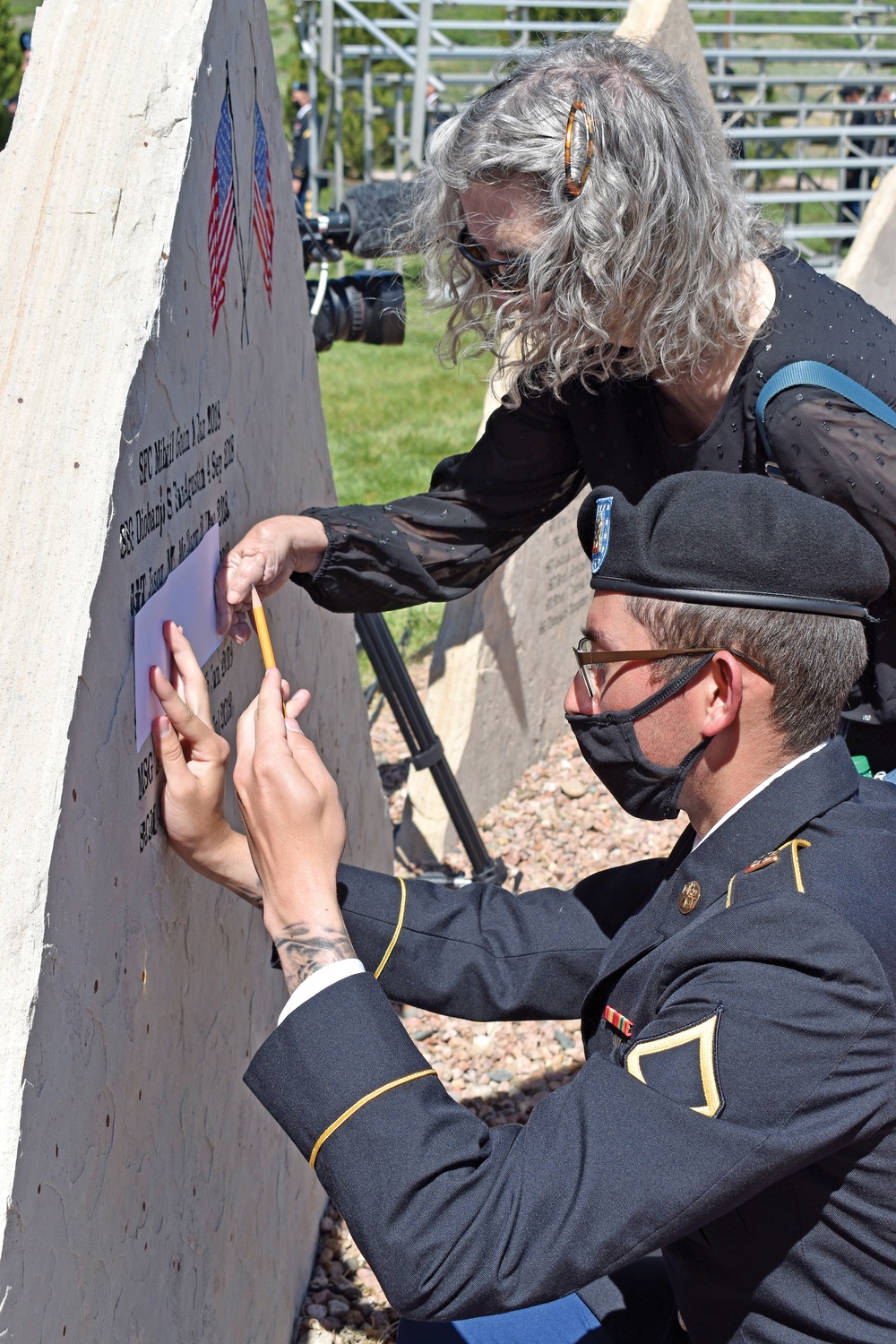 Mountain Post Warrior Memorial: 2 names added to memorial