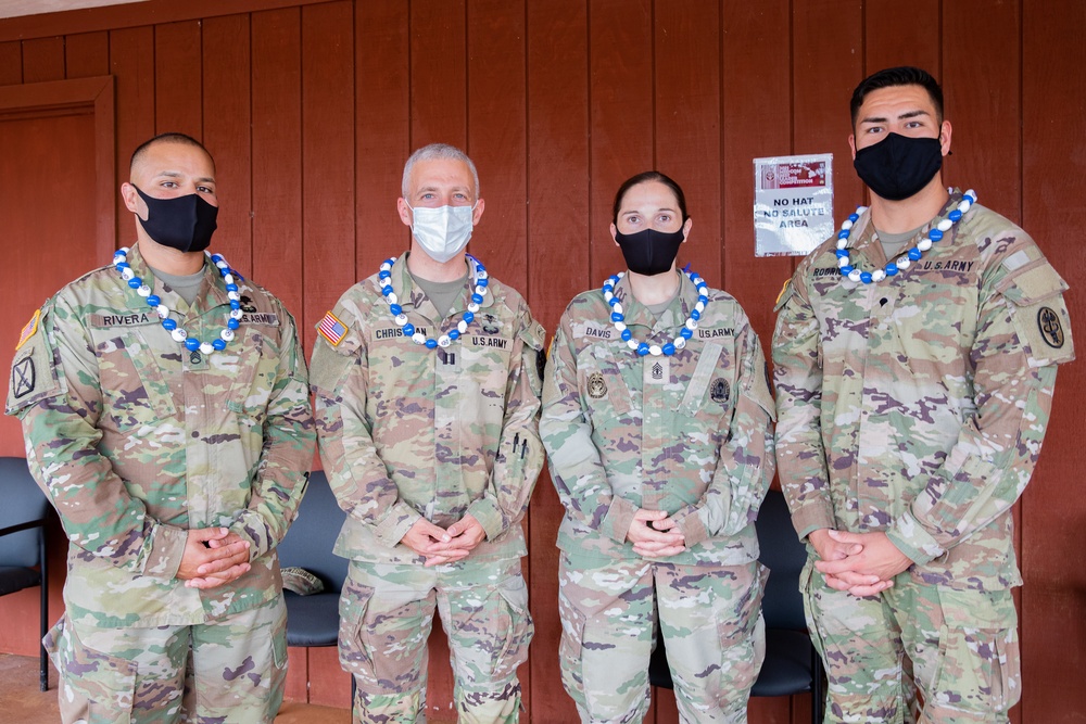 U.S Army Medical Command Best Leader Competitors from Regional Health Command -Pacific Group Photo