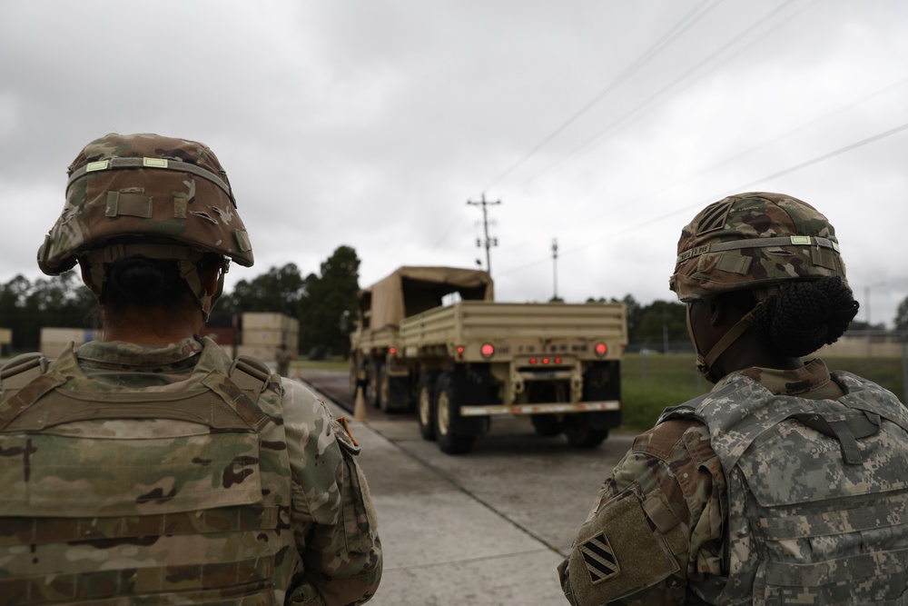 3rd Division Sustainment Brigade Soldiers Train for DCRF