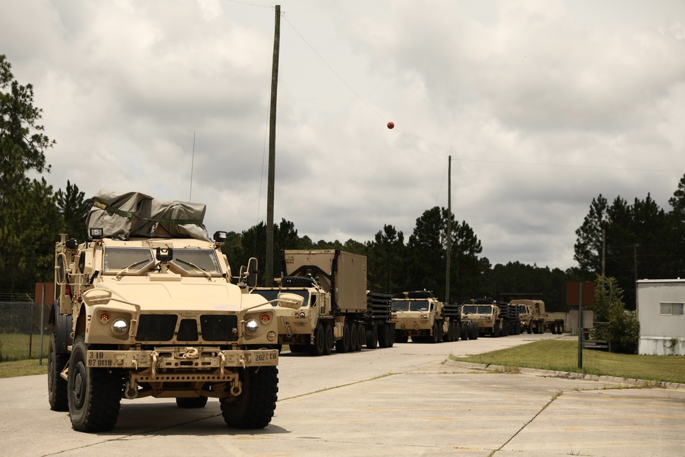 3rd Division Sustainment Brigade Soldiers Train for DCRF