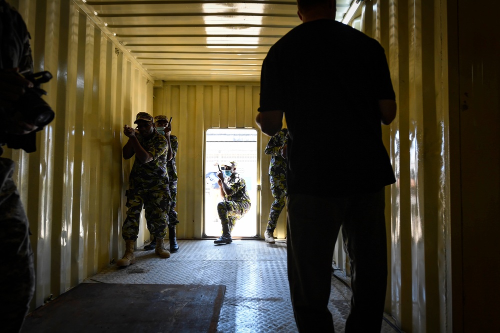 Cutlass Express 2021 VBSS Training in Mombasa, Kenya