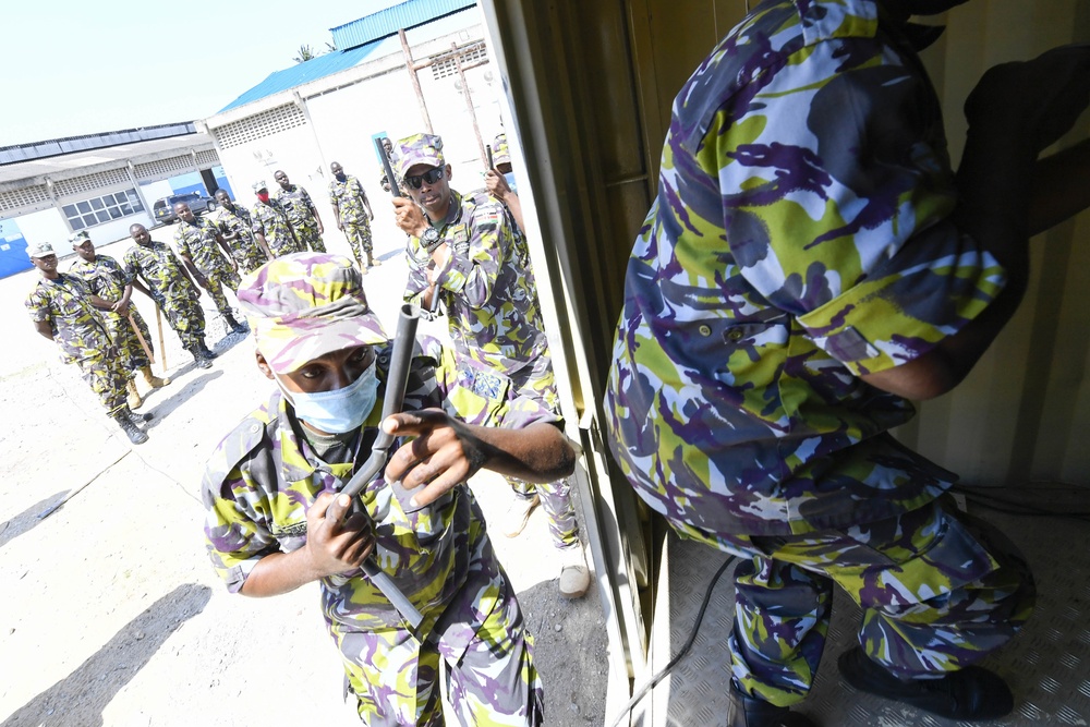 Cutlass Express 2021 VBSS Training in Mombasa, Kenya