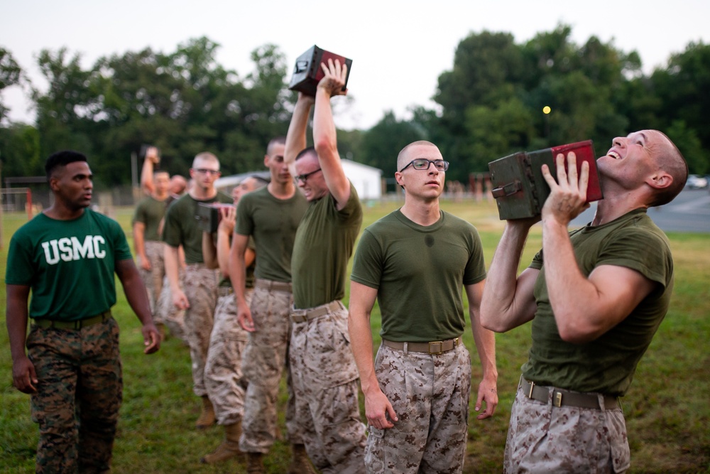 Officer Candidates School Combat Fitness Test