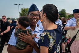 U.S. Air Force Basic Military Training Graduation and Coining Ceremony
