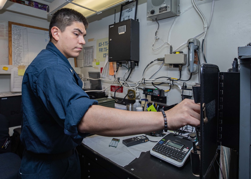 USS Ronald Reagan (CVN 76) Cranial and Radio Repair
