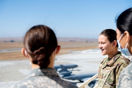 Civil Air Patrol cadets visit Travis AFB