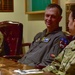 19th Air Force Commander Maj. Gen. Craig D. Wills visits March Air Reserve Base, California