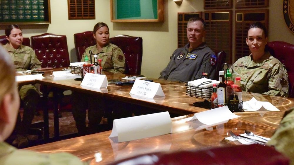 19th Air Force Commander Maj. Gen. Craig D. Wills visits March Air Reserve Base, California
