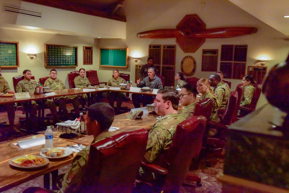 19th Air Force Commander Maj. Gen. Craig D. Wills visits March Air Reserve Base, California