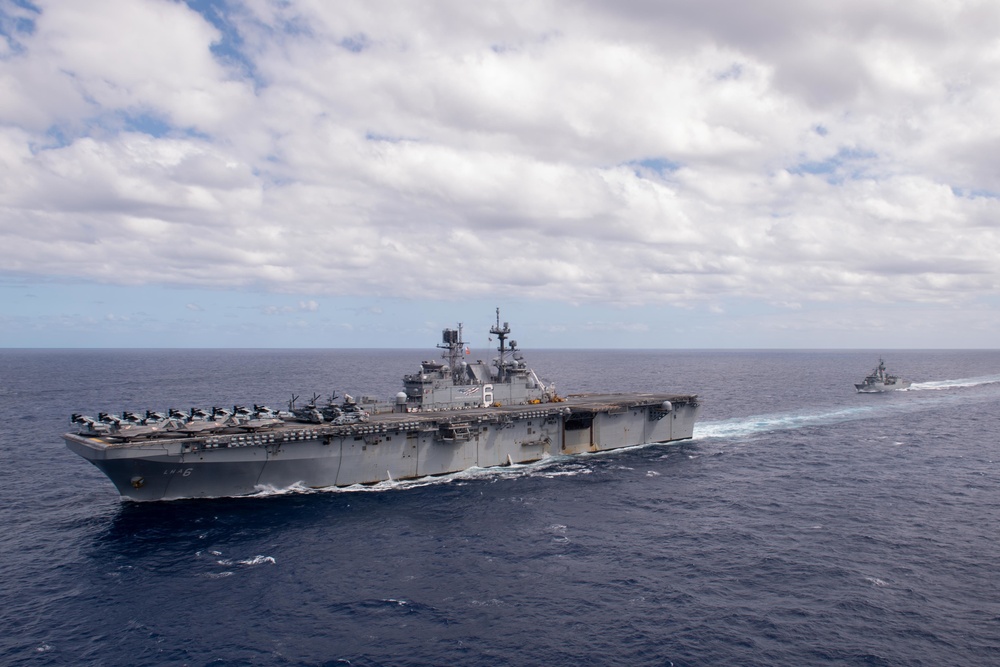 DVIDS - Images - USS America (LHA 6) Conducts Fueling-at-Sea during ...