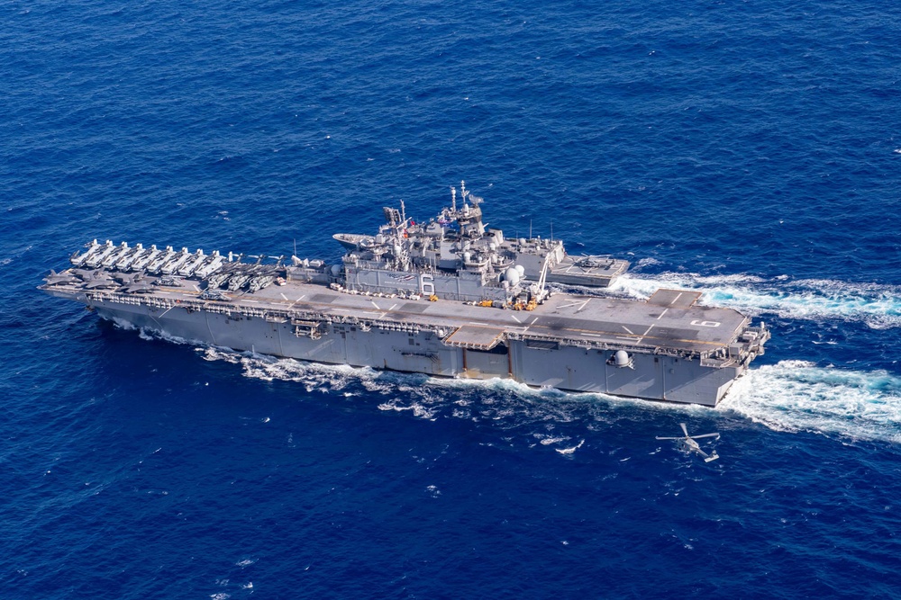 USS America (LHA 6) Conducts Fueling-at-Sea during Exercise Talisman Sabre 21