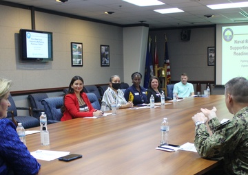 CNO Spouse Meets Naval Base Guam Quality of Life Program Directors