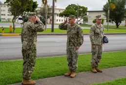 NMCB-5 takes command of Camp Shields, Assumes authority of Naval Construction Force tasking in the Indo-Pacific