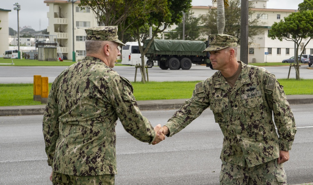 NMCB-5 takes command of Camp Shields, Assumes authority of Naval Construction Force tasking in the Indo-Pacific