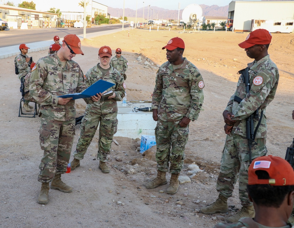 Desert Dogs of TF Sinai Conduct Quarterly Training