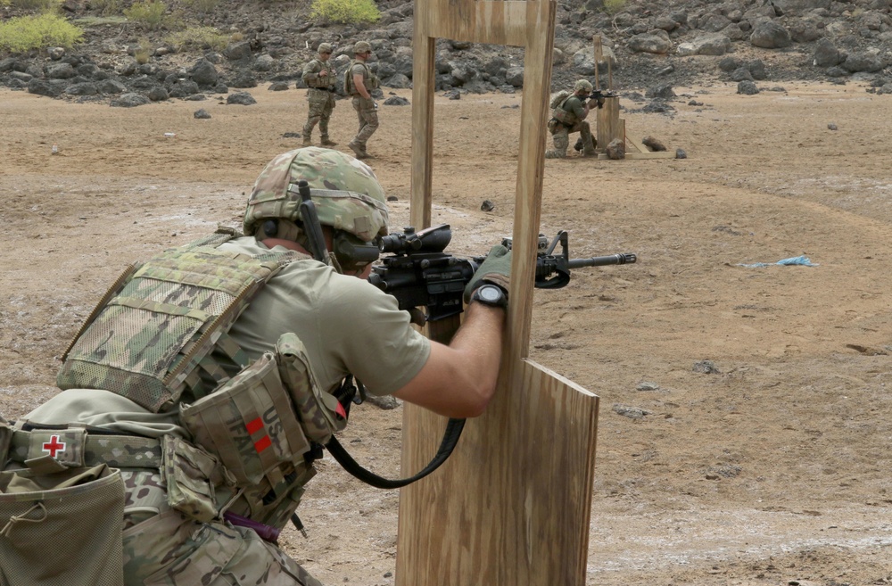 East Africa Response Force executes buddy team live fire exercise