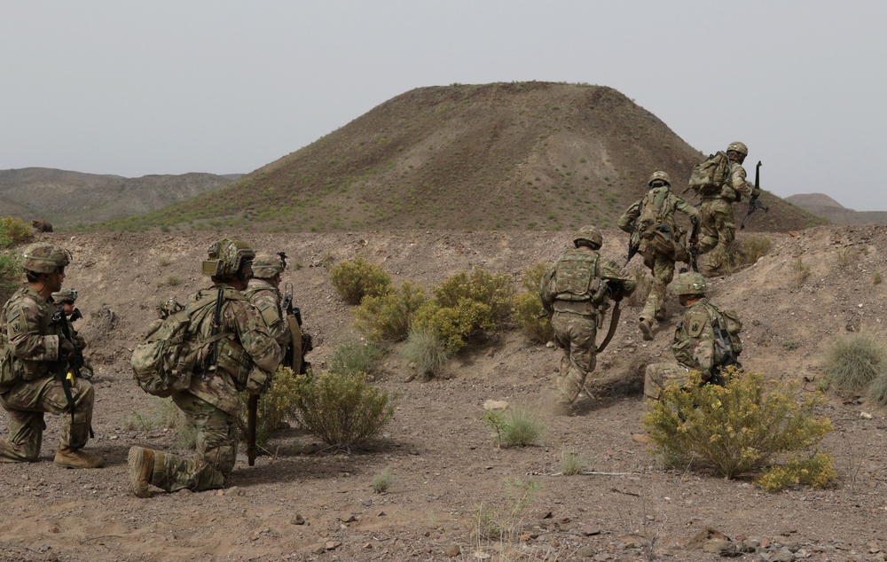 East Africa Response Force (EARF) conducts platoon live fire exercise