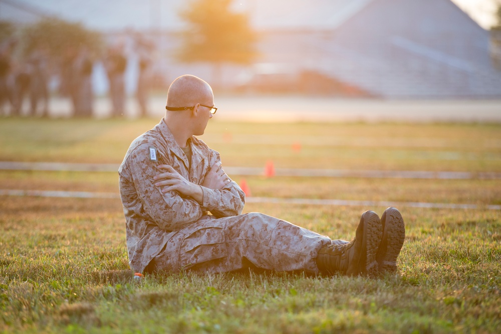 Officer Candidates School Combat Fitness Test