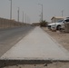 111th Theater Engineer Brigade Soldiers Construct Sidewalks on Al Dhafra Air Base