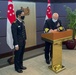 CNO visits Singapore, meets Minister of Defense