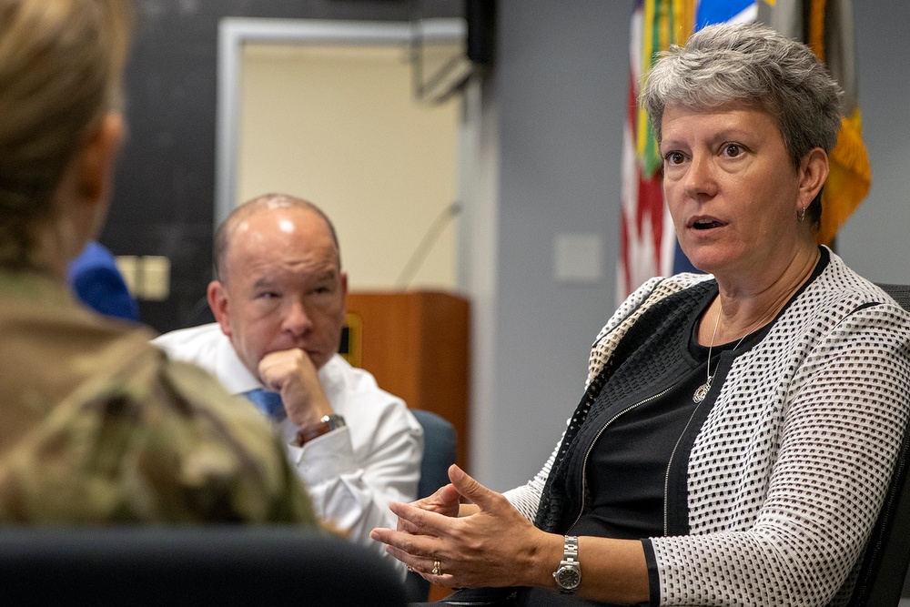 Leadership visit