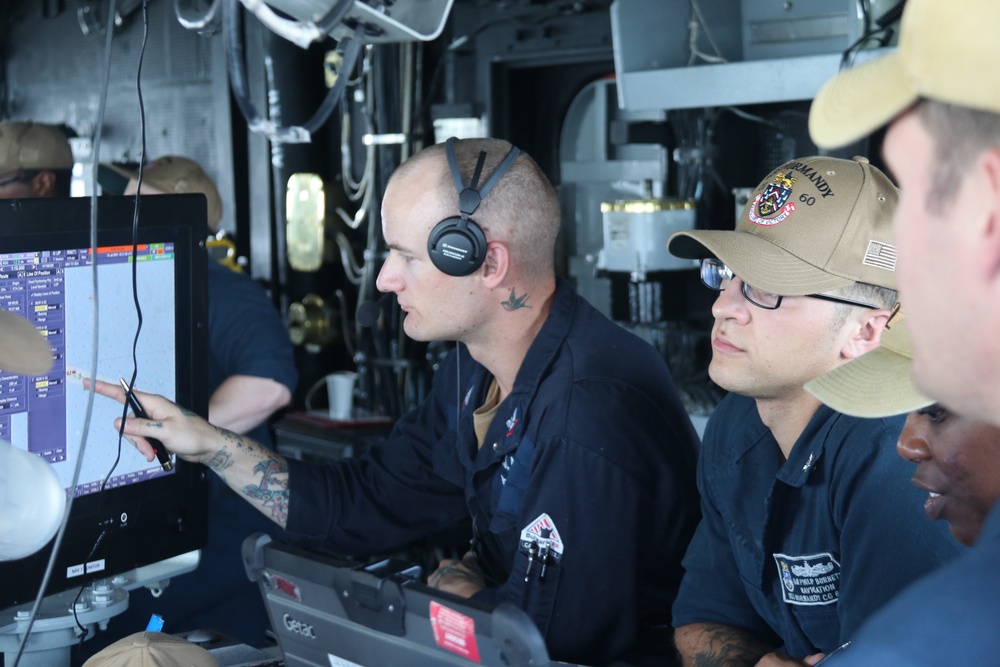 USS Normandy Completes Contractor Sea Trials