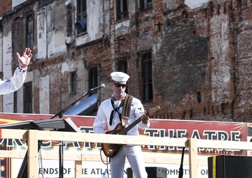 Cheyenne Hosts Parade During Navy Week