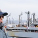 USS Michael Murphy (DDG 112) Conducts A Replenishment-At-Sea