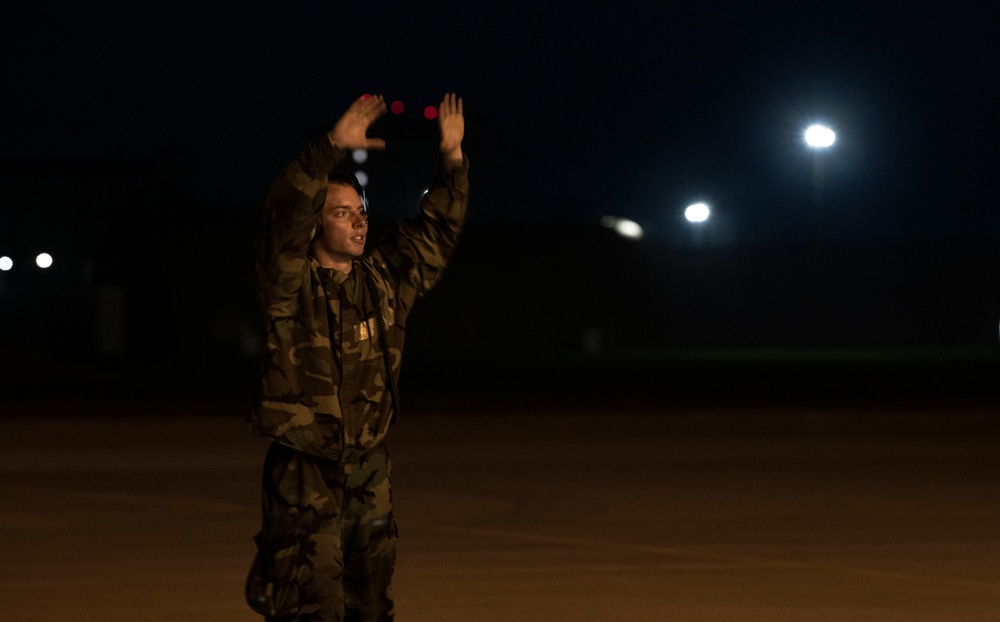 80th FS, 35th AMU send airpower into early morning