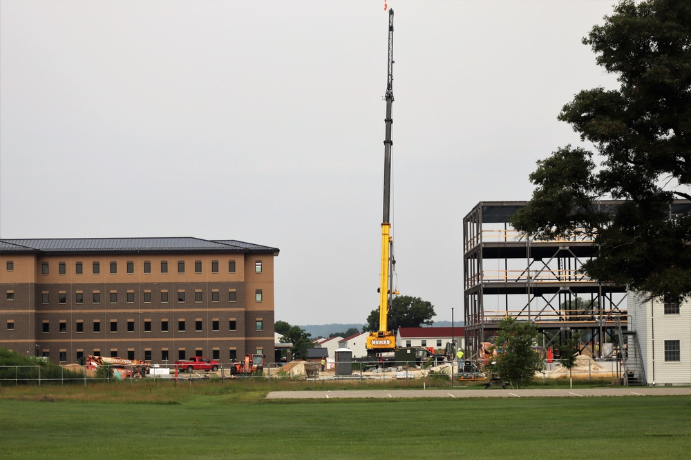 Fiscal year 2020-funded barracks project continues at Fort McCoy