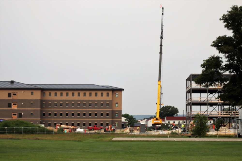 Fiscal year 2020-funded barracks project continues at Fort McCoy