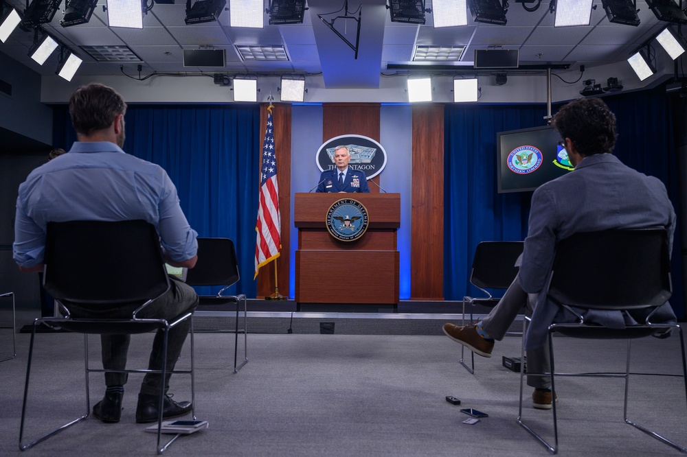 USNORTHCOM press briefing
