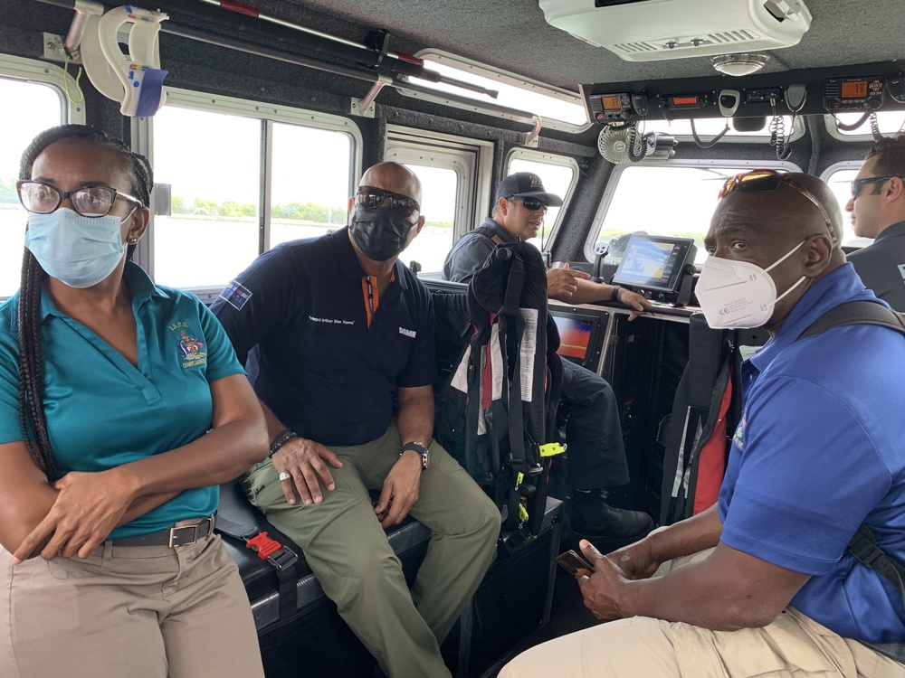 U.S. Coast Guard, Royal Bahamas Defense Force conduct international port security engagement